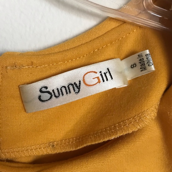 ModCloth SunnyGirl Foxtail Mustard Dress - Picture 5 of 5